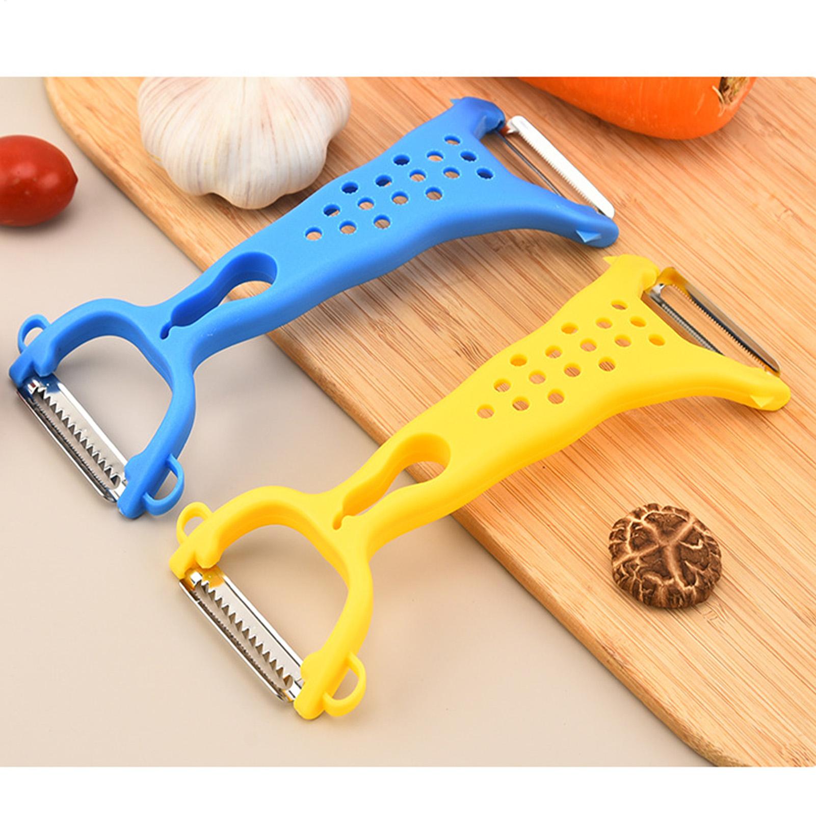 Household Kitchen Gadgets Vegetable Cutter Silk Cutter - 1PC Stainless Steel Vegetable Peeler Potato