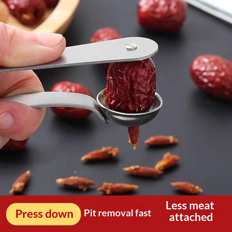 Kitchen Gadgets In - Stainless Steel Jujube Pitter Fruit Core