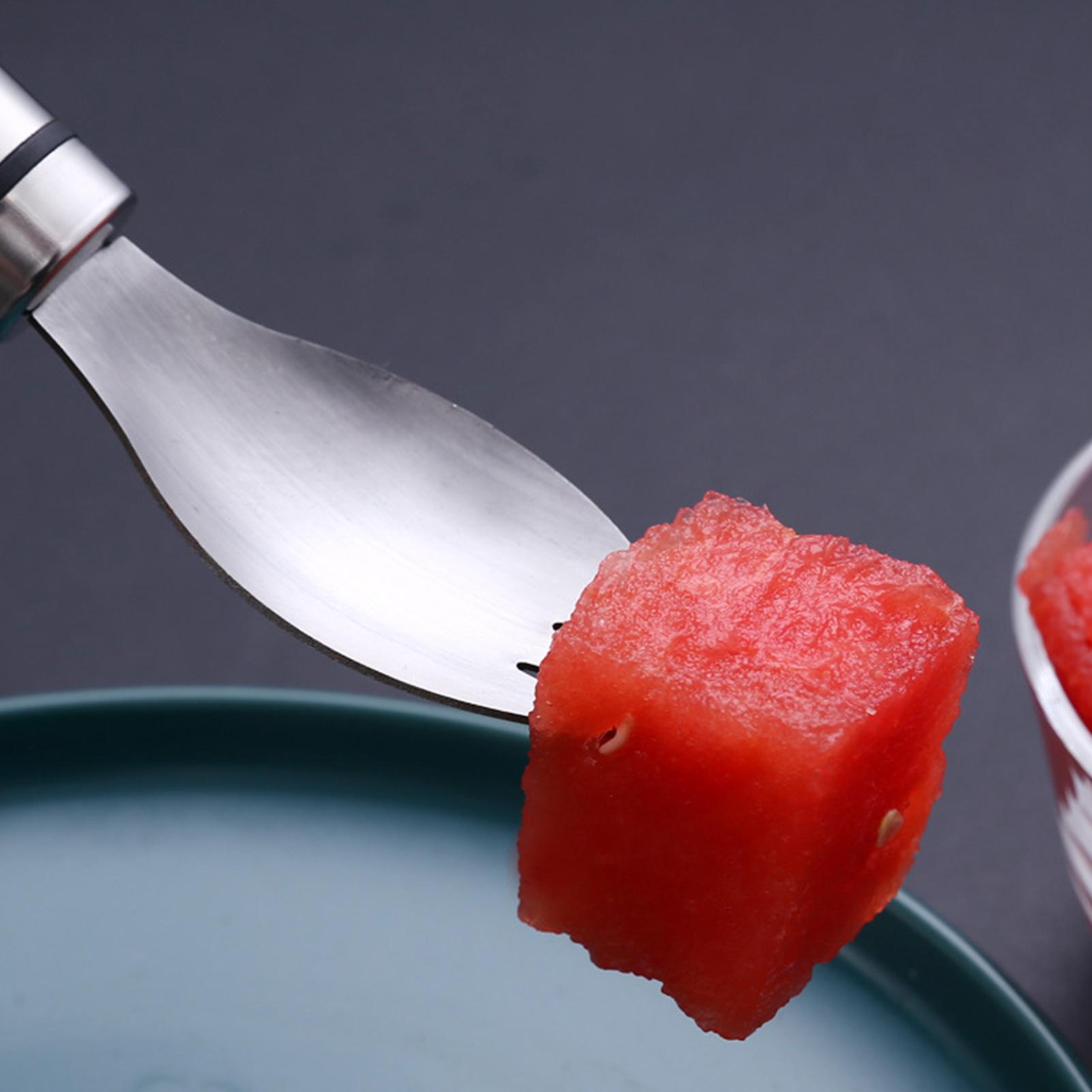Watermelon Slicer Cutter - Watermelon Slicer Cutter Tool 2-in-1 Fork