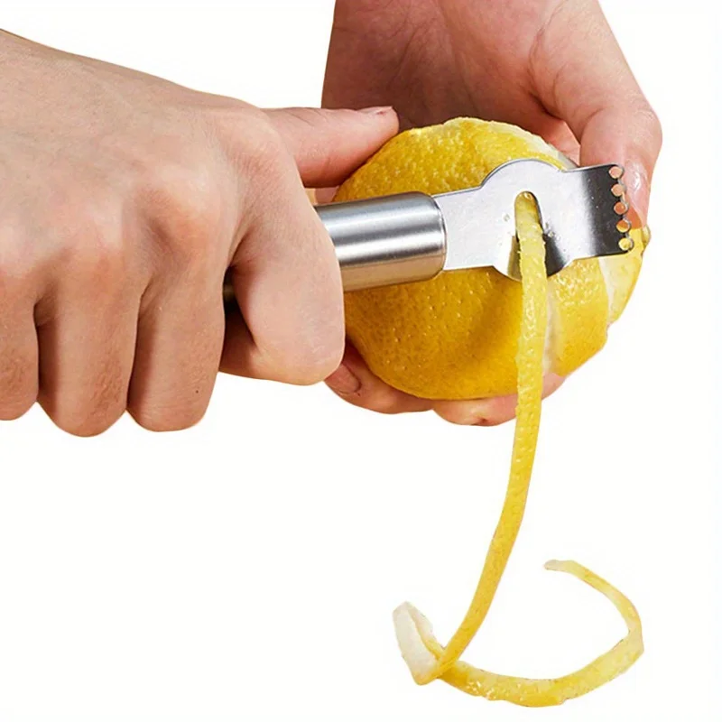 1pc Lemon Zester Grater Stainl - Household Kitchen Gadgets Vegetable Cutter Silk Cutter review and price