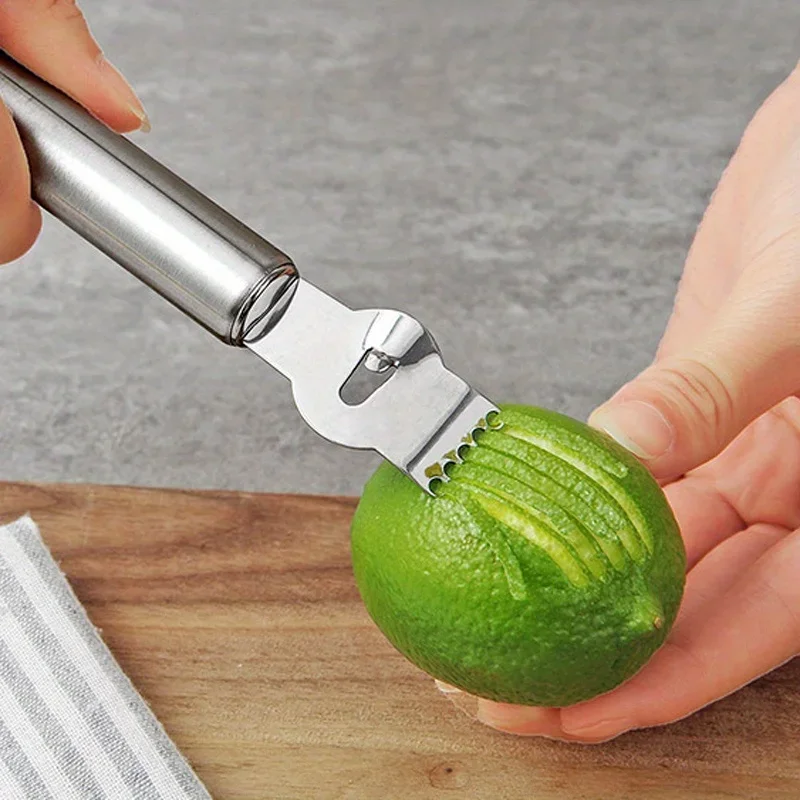 1pc Lemon Zester Grater Stainl - Household Kitchen Gadgets Vegetable Cutter Silk Cutter review and price