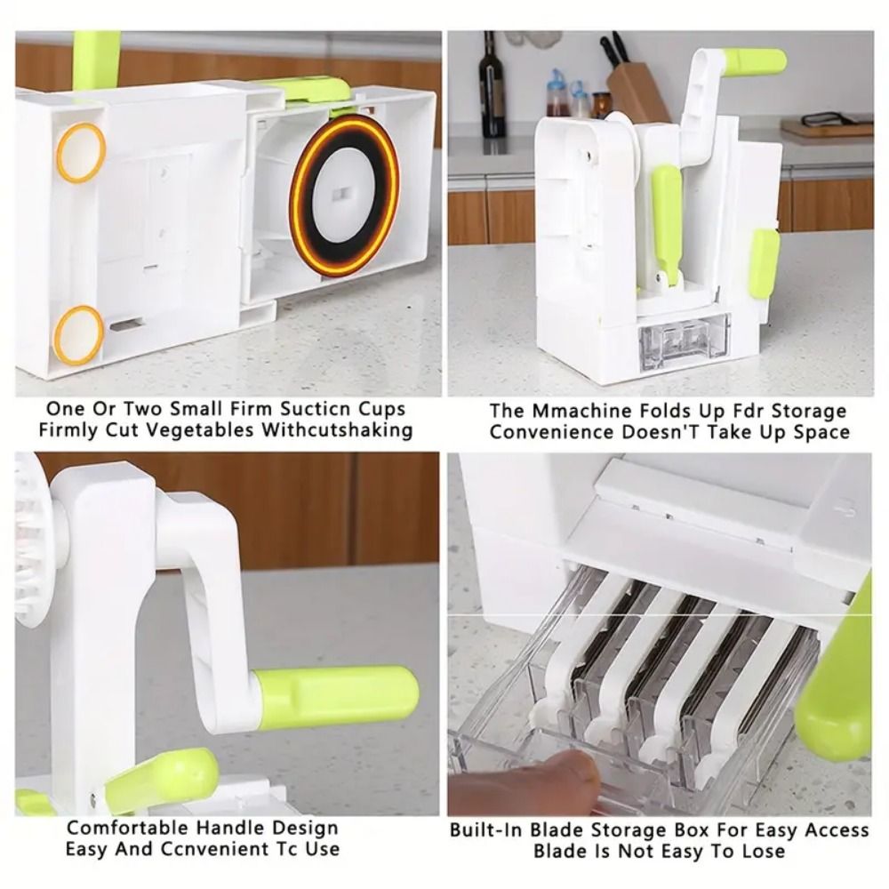 4 Blades Vegetable Spiralizer  - Spiralizer Vegetable Noodle review and price