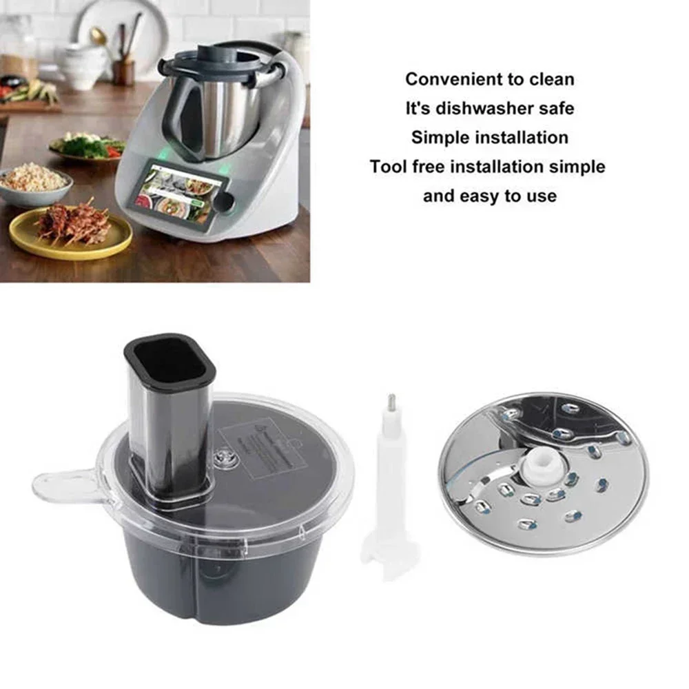 Food Processor Cutter Set For  - Household Kitchen Gadgets Vegetable Cutter Silk Cutter review and price