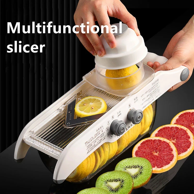 Multifunctional Lemon Slicer V - Household Kitchen Gadgets Vegetable Cutter Silk Cutter review and price