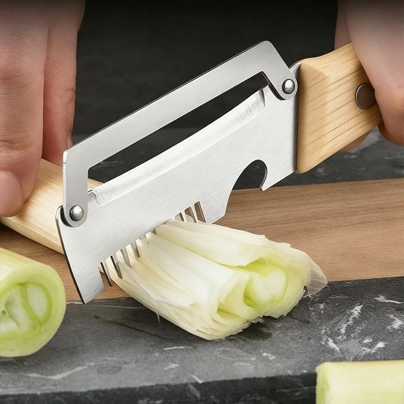 Multi-functional Peeler Stainl - Household Kitchen Gadgets Vegetable Cutter Silk Cutter review and price