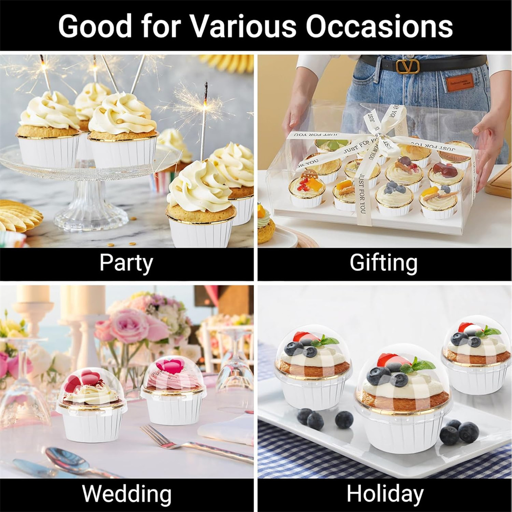 50 pcs Muffins Cup Paper Cupca - Kitchen Gadgets In review and price