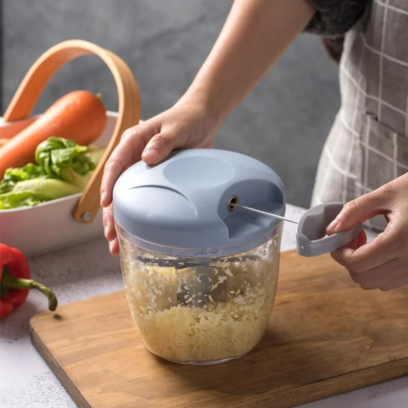 500/900ML Hand Chopper Manual  - Spiralizer Vegetable Noodle review and price