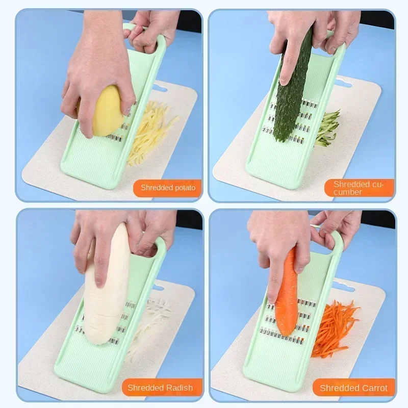 Grater Vegetables Slicer Carro - Household Kitchen Gadgets Vegetable Cutter Silk Cutter review and price