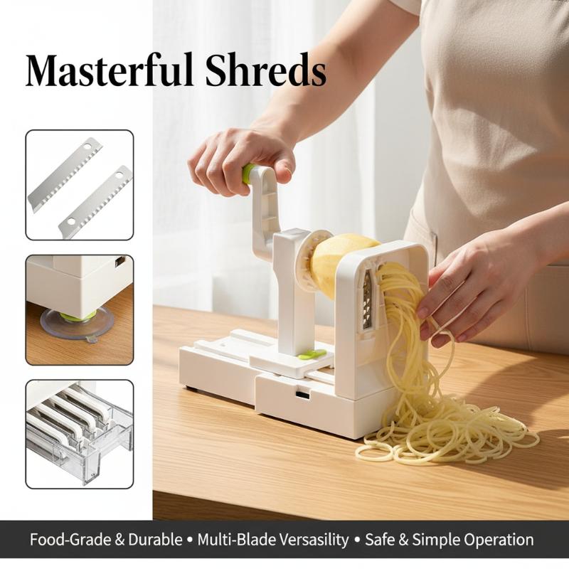 Stainless Steel Potato Noodle  - Spiralizer Vegetable Noodle review and price