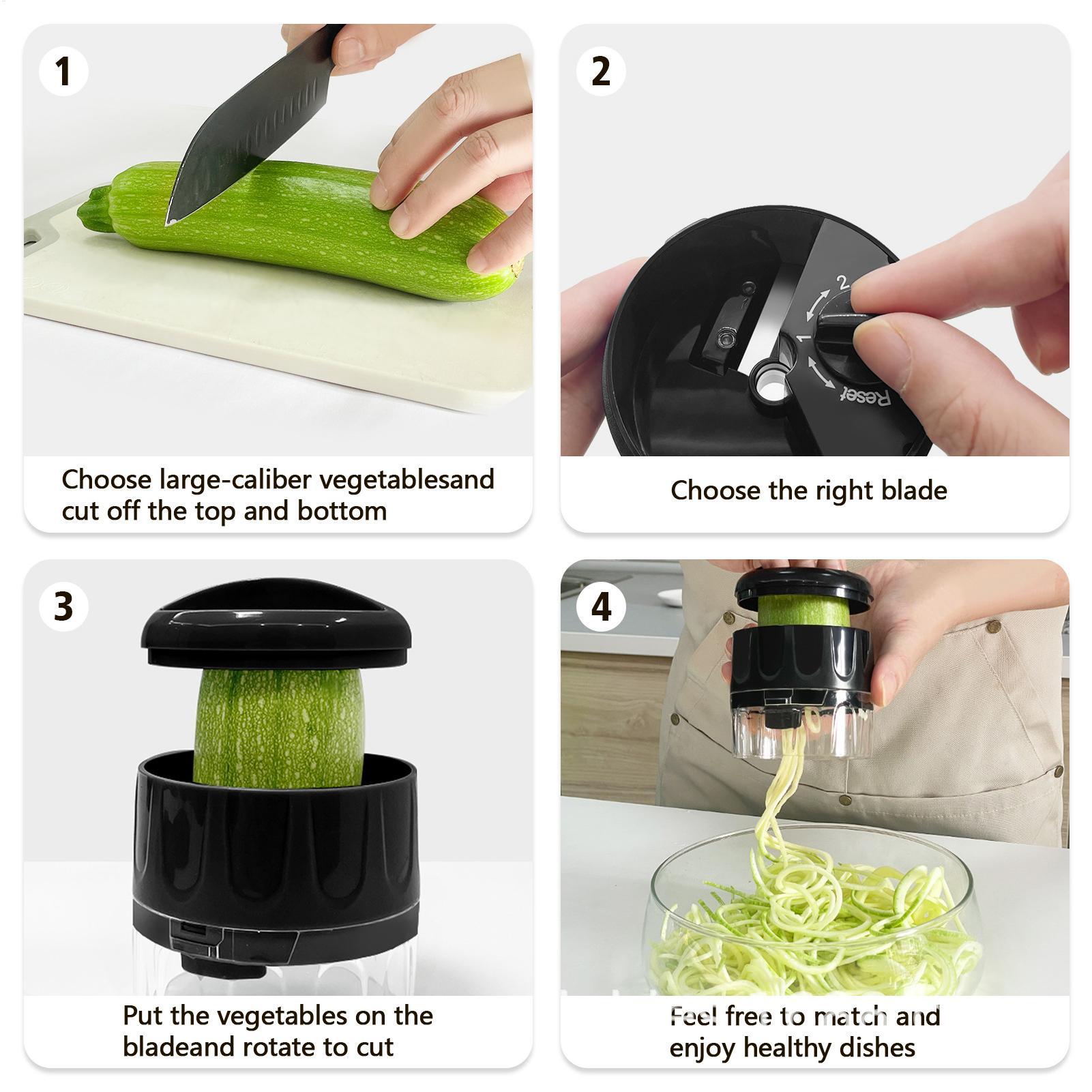 Zucchini Spiralizer Noodle Mak - Spiralizer Vegetable Noodle review and price