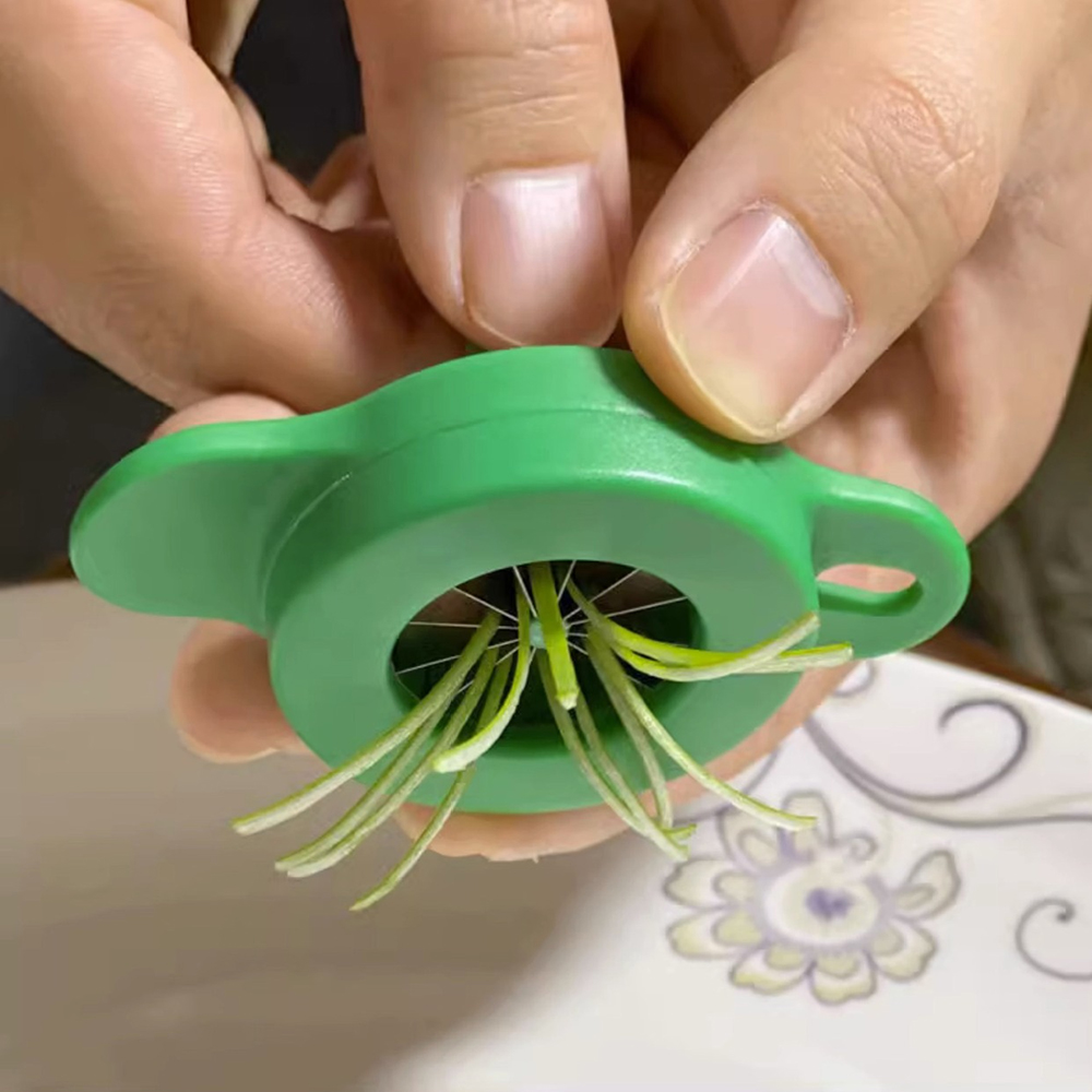 Mini Cutter Onion Flower Cutte - Household Kitchen Gadgets Vegetable Cutter Silk Cutter review and price