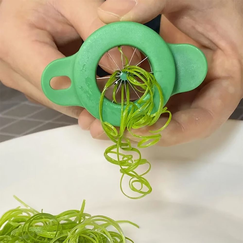 Mini Cutter Onion Flower Cutte - Household Kitchen Gadgets Vegetable Cutter Silk Cutter review and price