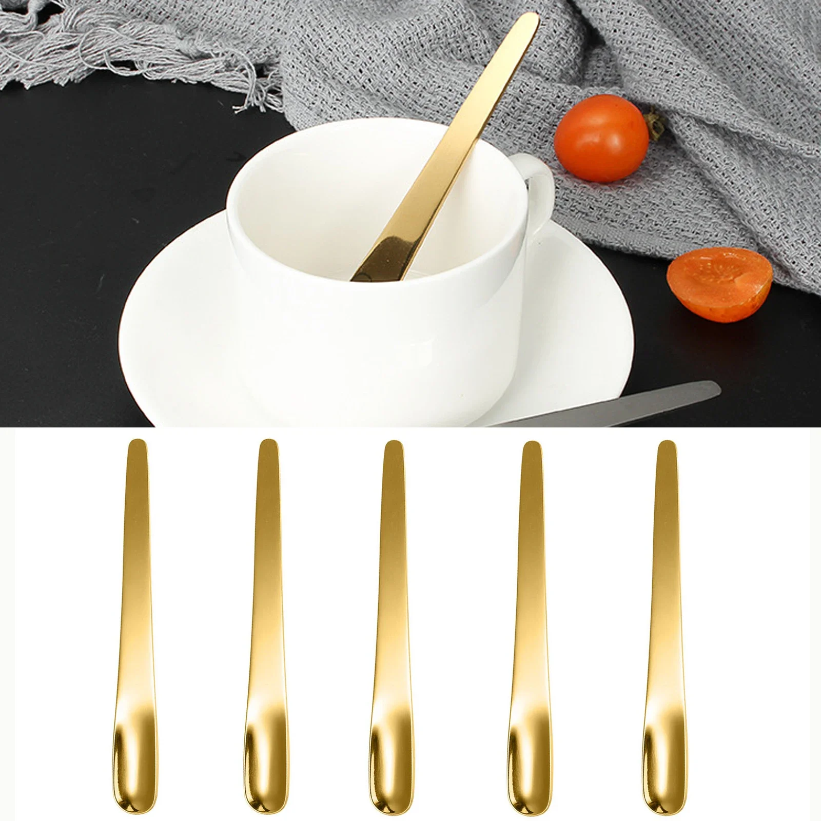 5PCS Coffee Spoon Stainless St - Kitchen Gadgets Blender review and price