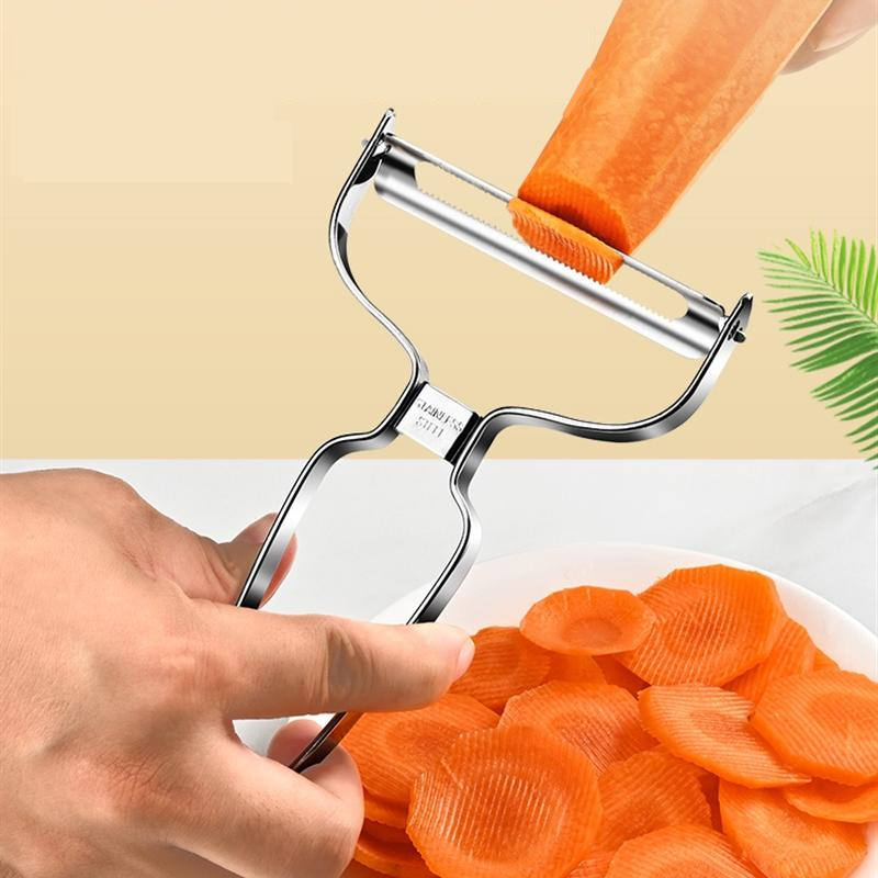 Stainless Steel Cabbage Grater - Household Kitchen Gadgets Vegetable Cutter Silk Cutter review and price