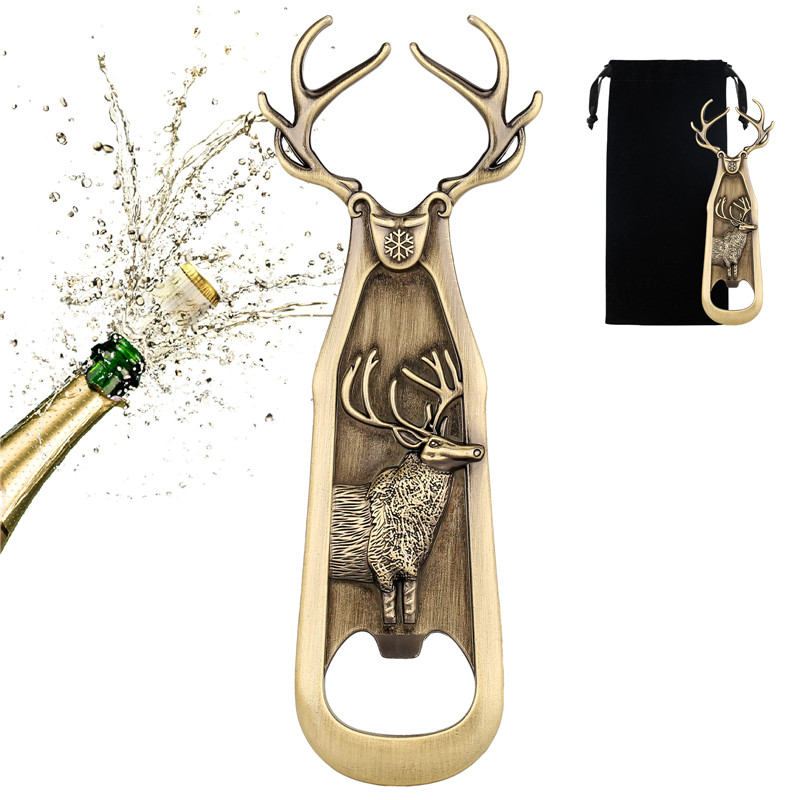 Retro Deer Reindeer Shape Beer - Kitchen Gadgets Club review and price