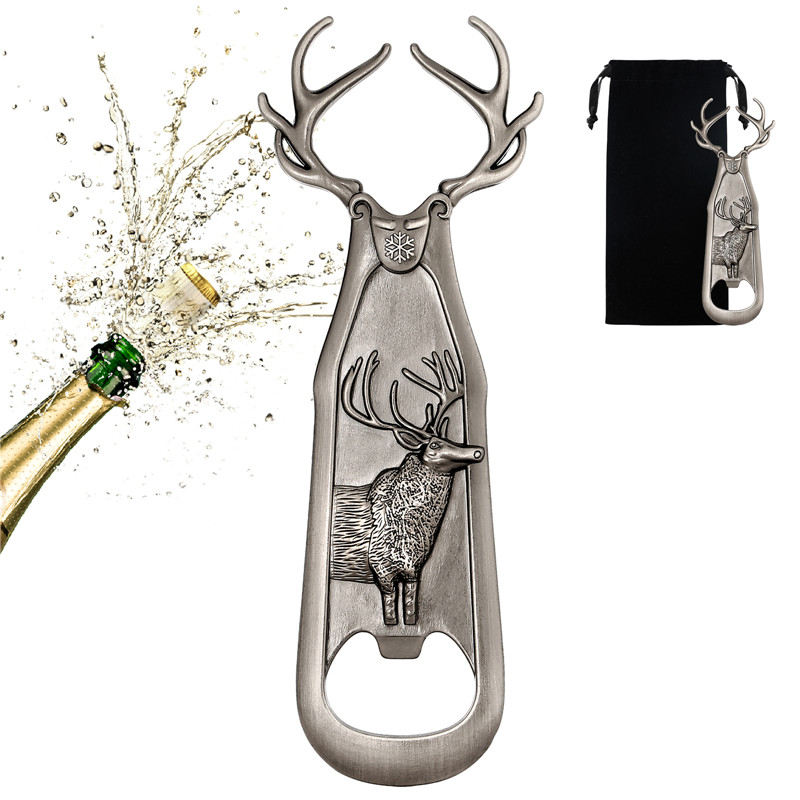 Retro Deer Reindeer Shape Beer - Kitchen Gadgets Club review and price
