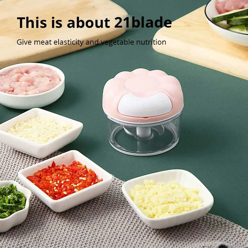 1pc Blue/Pink Manual Garlic Ma - Kitchen Gadgets Blender review and price