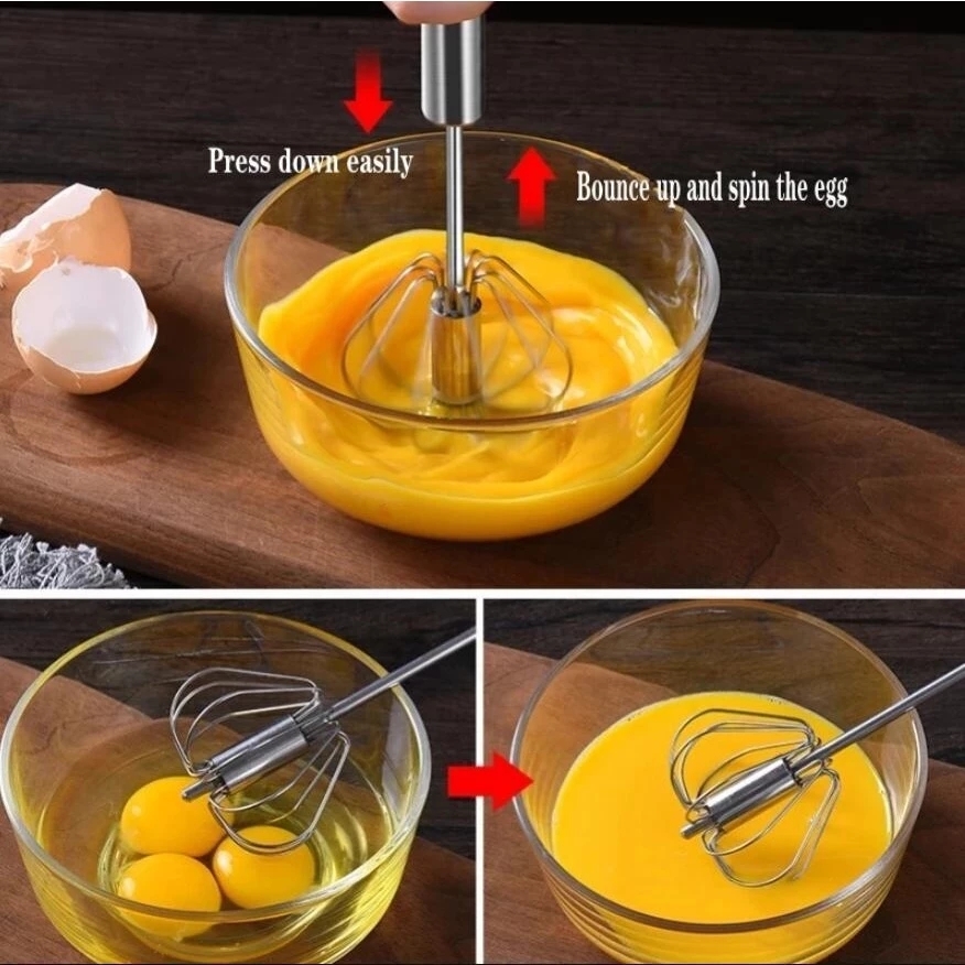 1/3pcs Stainless Steel Egg Bea - Kitchen Gadgets Blender review and price