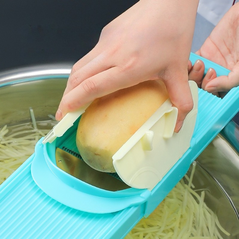 Portable Vegetable Grater Pota - Household Kitchen Gadgets Vegetable Cutter Silk Cutter review and price