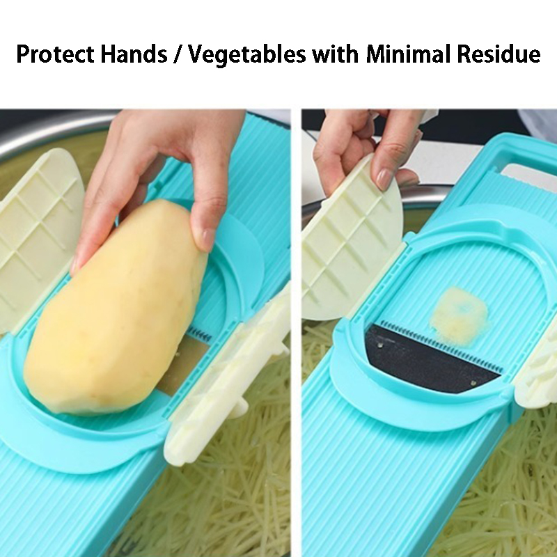 Portable Vegetable Grater Pota - Household Kitchen Gadgets Vegetable Cutter Silk Cutter review and price
