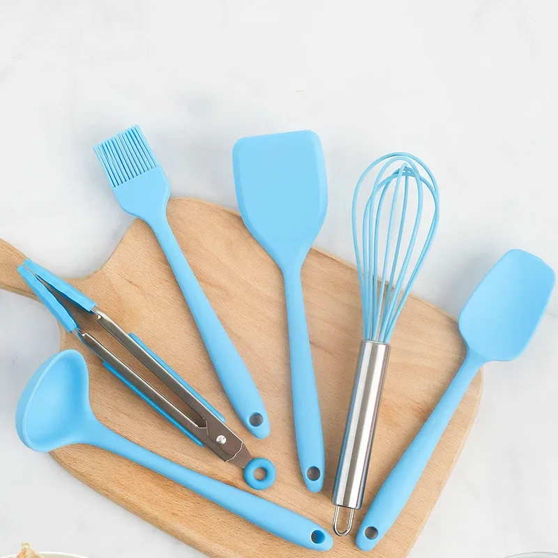 Silicone Kitchen Tools Set 6 S - Kitchen Gadgets Made In Usa review and price
