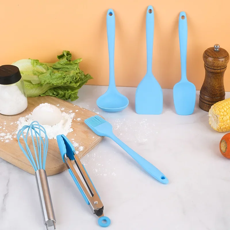 Silicone Kitchen Tools Set 6 S - Kitchen Gadgets Made In Usa review and price