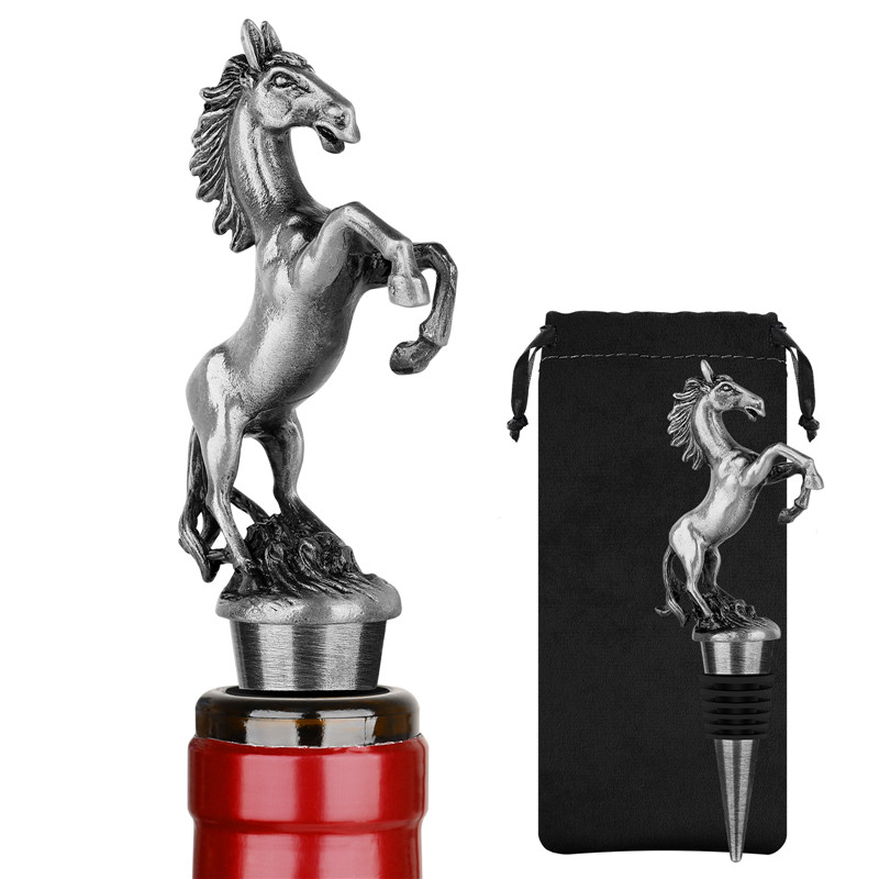 Creative Horse Shape Wine Stop - Kitchen Gadgets Club review and price