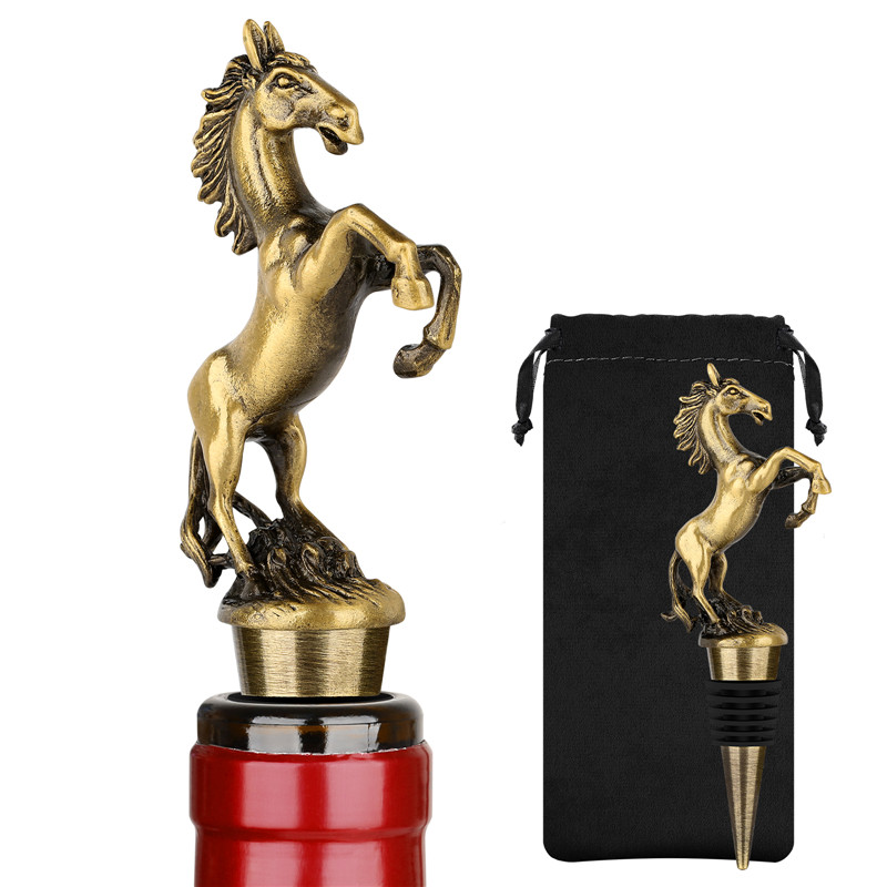 Creative Horse Shape Wine Stop - Kitchen Gadgets Club review and price