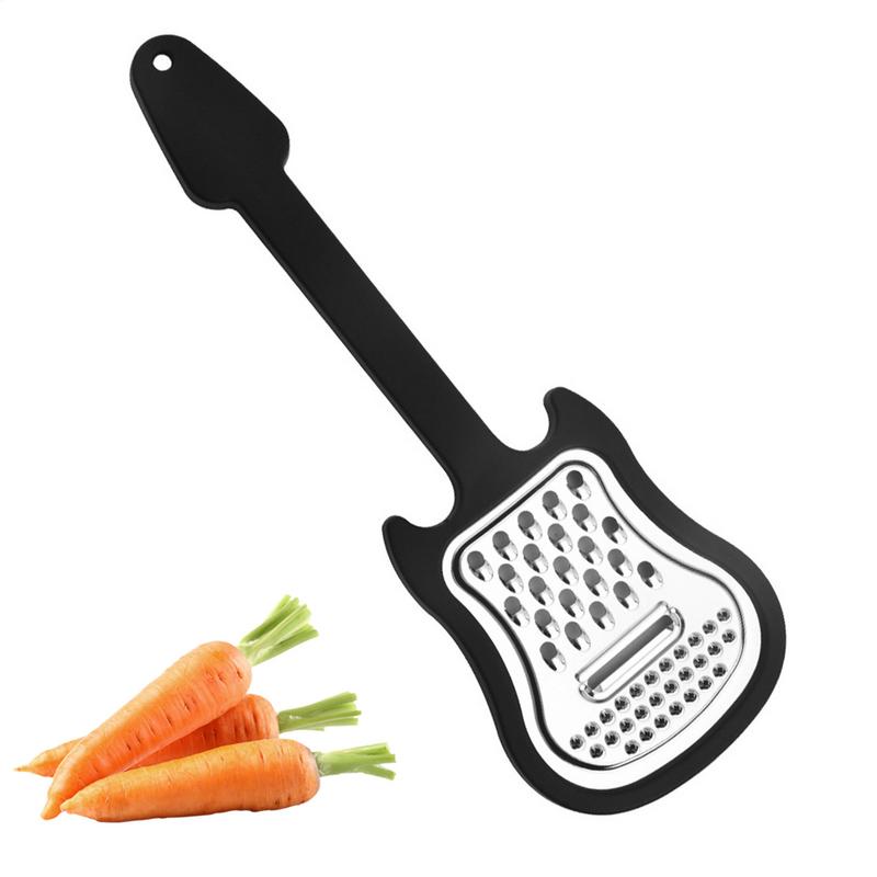 Guitar Shape Cheese Grater Mul - Household Kitchen Gadgets Vegetable Cutter Silk Cutter review and price